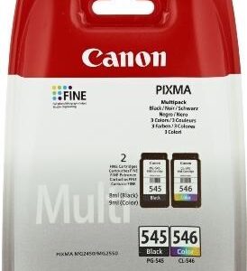 Canon PG-545/CL-546 rašalo kasetė 2 vnt Originalus Standartinė išeiga Juoda, Žydras, Rausvai raudona, Geltona - Image 2