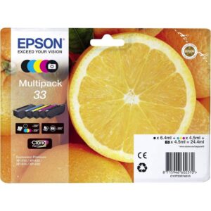 Epson Oranges C13T33374011 rašalo kasetė 1 vnt Originalus Standartinė išeiga Juoda, Foto juoda, Žydras, Rausvai raudona, Geltona - Image 2