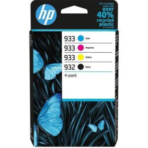 HP 932 Black/933 Cyan/Magenta/Yellow 4-pack Original Inks - Image 2