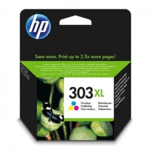 HP Originali didelės išeigos trijų spalvų rašalo kasetė 303XL - Image 2