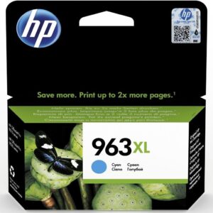HP 963XL High Yield Cyan Original Ink Cartridge - Image 2