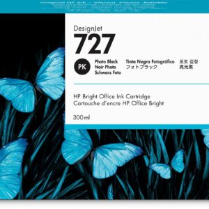 HP 727 300-ml Photo Black DesignJet Ink Cartridge - Image 3