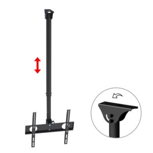 Ceiling mount for Maclean TV, max VESA 400x400, 32-55", 50kg, MC-631