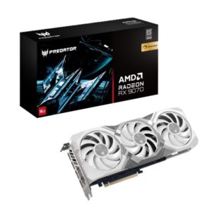 Acer Predator BiFrost Radeon RX 9070 OC 16GB White edition AMD GDDR6 - Image 2
