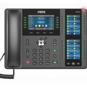 Fanvil X210 V2 IP telefonas Juoda 20 linijos LCD - Image 3