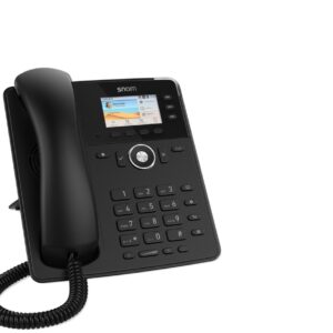 Snom Tischtelefon D717 IP telefonas Juoda 3 linijos TFT - Image 2