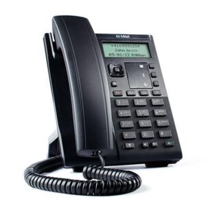 Mitel 6863 IP telefonas Juoda 2 linijos LCD - Image 2