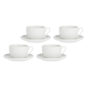 LA PORCELLANA BIANCA CORTE Zestaw 4 filiżanek ze spodkiem 450 ml - Image 2