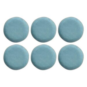 ROSE&TULIPANI CONCERTO FUSE AZZURRO Set of 6 dinner plates 27 cm - Image 1