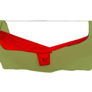 Mosquito net for hammocks BUG NET 360° TTTM green