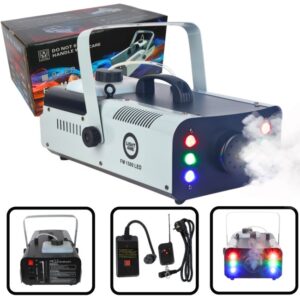 LIGHT4ME FM 1500 LED generator wytwornica dymu mgł - Image 1