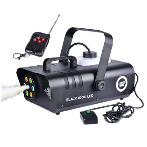 LIGHT4ME BLACK 1500 LED Fog Smoke Generator - Image 1