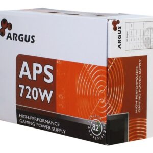 Inter-Tech Argus APS maitinimo blokas 720 W 20+4 pin ATX ATX Juoda - Image 2