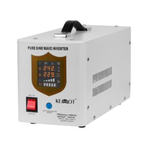 Uninterruptible power supply KEMOT PROsinus-1500/24 converter with pure sine wave and charging function 24V 230V 1500VA/1050W - Image 2