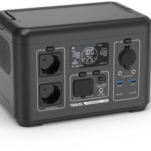 Przenośna stacja zasilania Volt Polska TRAVEL POWERBOX 1200 (600W) 512Wh