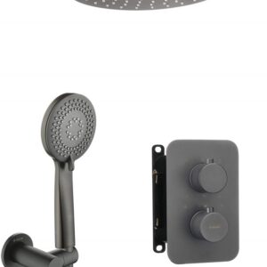 Concealed shower set with thermostatic BOX - Image 1