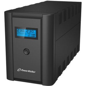 PowerWalker VI 1200 LCD/FR „Line-Interactive“ 1,2 kVA 600 W 4 AC išvestis(ys / čių) - Image 3