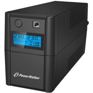 PowerWalker VI 650 SHL FR nepertraukiamo maitinimo resursai (UPS) „Line-Interactive“ 0,65 kVA 360 W 2 AC išvestis(ys / čių) - Image 3