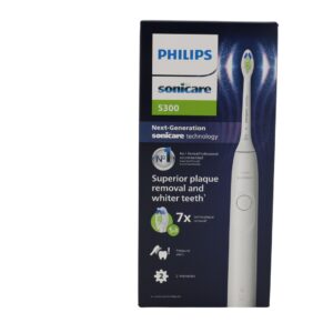 Philips 5300 series HX7108/04 elektrinis dantų šepetėlis Suaugusiems „Sonic“ dantų šepetėlis Balta - Image 3