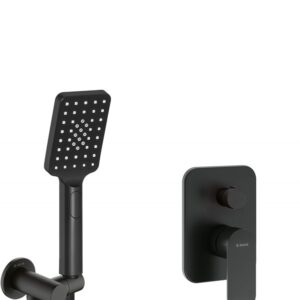 Concealed shower set