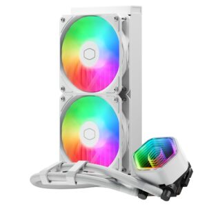 Cooler Master MasterLiquid 240 Core II White Procesorius Aušinimo skysčiu rinkinys 12 cm Balta - Image 3