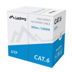 Lanberg LCF6-11CU-0305-S tinklo kabelis Pilka 305 m Cat6 F/UTP (FTP) - Image 2