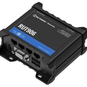 Teltonika RUT906 | Professional Industrial 4G LTE Router | Cat.4, WiFi, Dual Sim, 1x WAN, 3X LAN, IP30