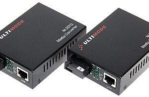 Single-mode media converter set M-207G