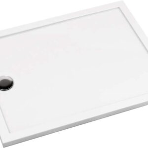 Rectangular acrylic shower tray 80x90 cm