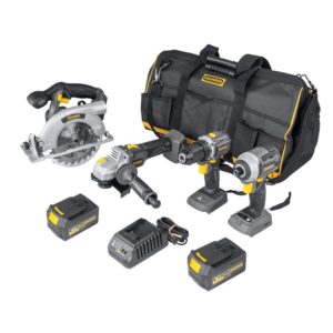 TOOL SET 4 TOOLS 2X4AH 18V