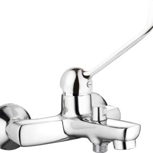 Wall-mounted bath faucet with Clinic lever - Image 1