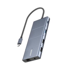 Anker Innovations A83880A1 sąsajos šakotuvas C tipo USB 10000 Mbit/ai Pilka - Image 2