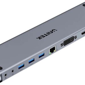 Stacja dokująca Unitek USB-C z DisplayLink 4K | 4K@30Hz | 5Gbps | PD 100W - Image 1