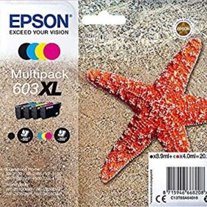 Epson C13T03A64010 rašalo kasetė 1 vnt Originalus Didelė (XL) išeiga Juoda, Žydras, Rausvai raudona, Geltona - Image 2