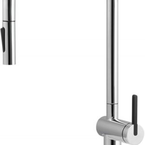 Kitchen faucet with pull-out spout
