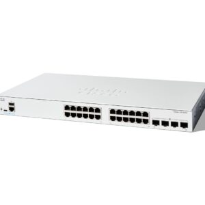 Cisco C1300-24T-4G tinklo komutatorius Valdomas L2/L3 Gigabit Ethernet (10/100/1000) Balta - Image 3
