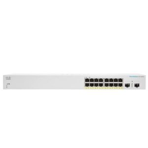Cisco CBS220-16P-2G Valdomas L2 Gigabit Ethernet (10/100/1000) Maitinimas per Eternetą (PoE) Balta - Image 2