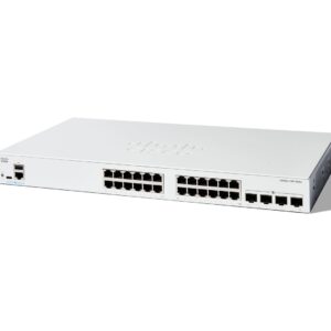 Cisco C1300-24T-4X tinklo komutatorius Valdomas L2/L3 Gigabit Ethernet (10/100/1000) Balta - Image 3