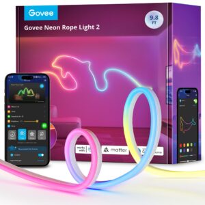 Govee Neon Rope Light 2 Universalus linijinis šviestuvas Wi-Fi/Bluetooth - Image 3