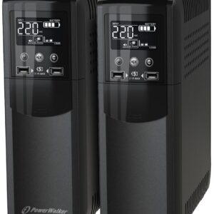 PowerWalker VI 1500 CSW nepertraukiamo maitinimo resursai (UPS) „Line-Interactive“ 1,5 kVA 900 W 4 AC išvestis(ys / čių) - Image 3