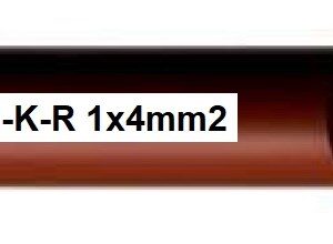 Photovoltaic cable // MG Wires // 1x4mm2, 0.6/1kV red H1Z2Z2-K-R-4mm2 RD, 50m package - Image 2