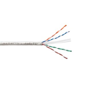 Emitter Net UTP (U/UTP) Cat.6 Cable 450MHz, Wire, Standard, PVC, Grey - Image 2