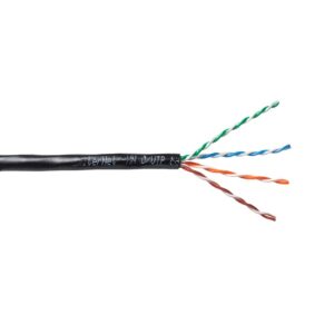 Kabel EmiterNet zewnętrzny żelowany UTP (U/UTP) kat.5e, drut 4x2x0,5, PE+GEL - Image 2