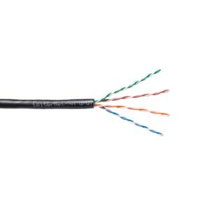 Kabel  EmiterNet zewnętrzny PVC+PE UTP (U/UTP) kat.5e, drut 4x2x0,5 PE - Image 2