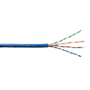 Kabel Emiter Net UTP (U/UTP) kat.5e, linka, 4x2x24AWG, PCW, niebieski - Image 2