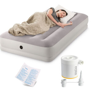Inflatable Sleeping Mattress 191x99x30 cm Single with USB Pump INTEX 64177