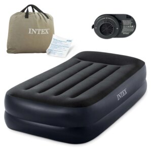 Single Air Mattress 191x99x42 cm with Built-in Electric Pump Bed INTEX 64122