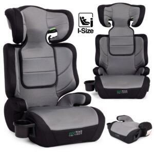 Car Seat for Children 2-in-1 Booster i-SIZE Height 100-150 cm Cup Holder ECOTOYS