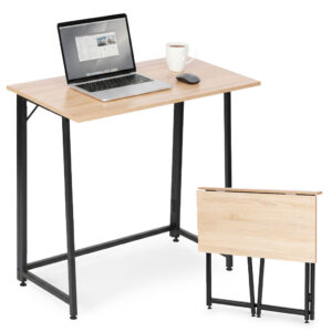 Foldable Computer Desk 80x45 cm Laptop Table Loft Style ModernHome