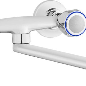 Wall-mounted kitchen faucet